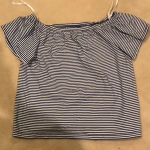 Vineyard Vines off-the-shoulder shirt
